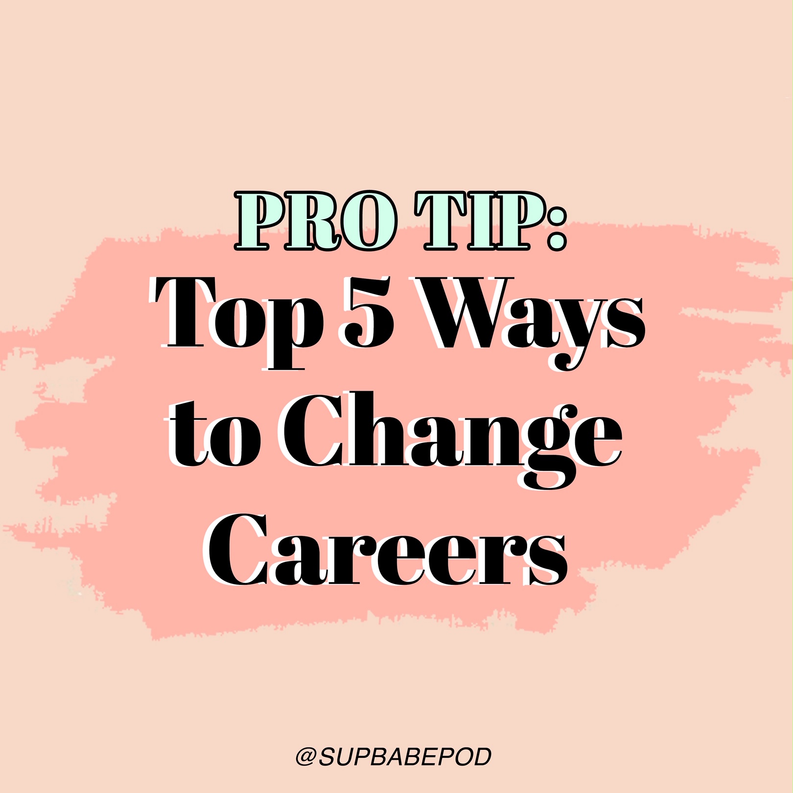 how to change careers